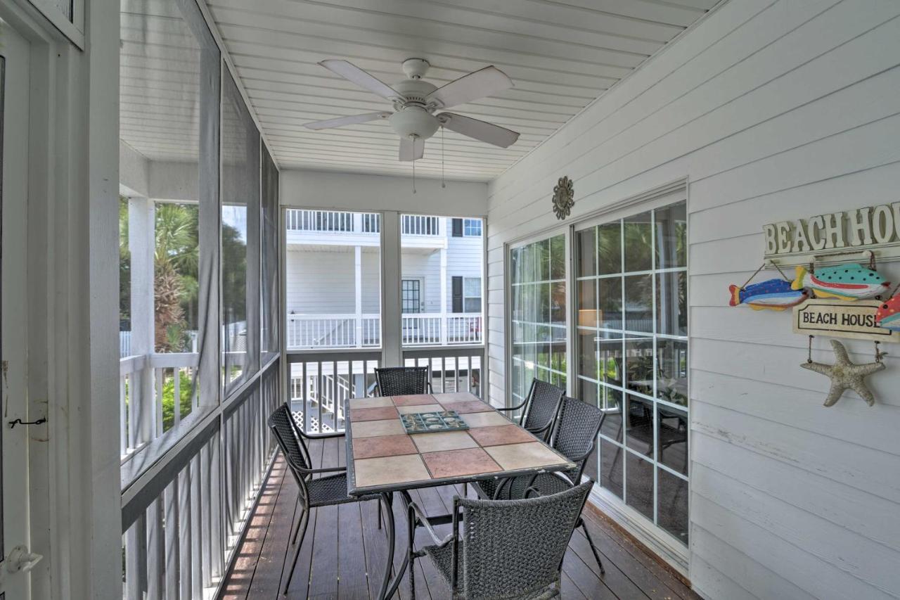 Surfside Beach Home Base Steps To Pool And Ocean! شاطئ ميرتل المظهر الخارجي الصورة