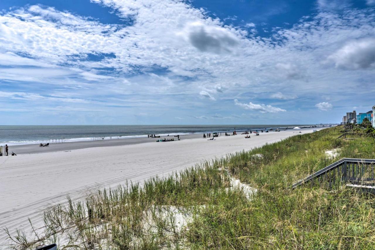 Surfside Beach Home Base Steps To Pool And Ocean! شاطئ ميرتل المظهر الخارجي الصورة