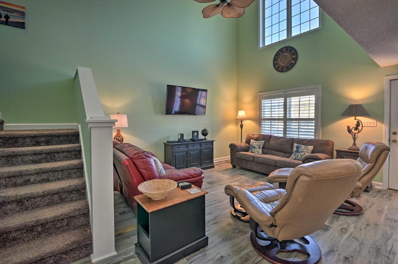 Surfside Beach Home Base Steps To Pool And Ocean! شاطئ ميرتل المظهر الخارجي الصورة
