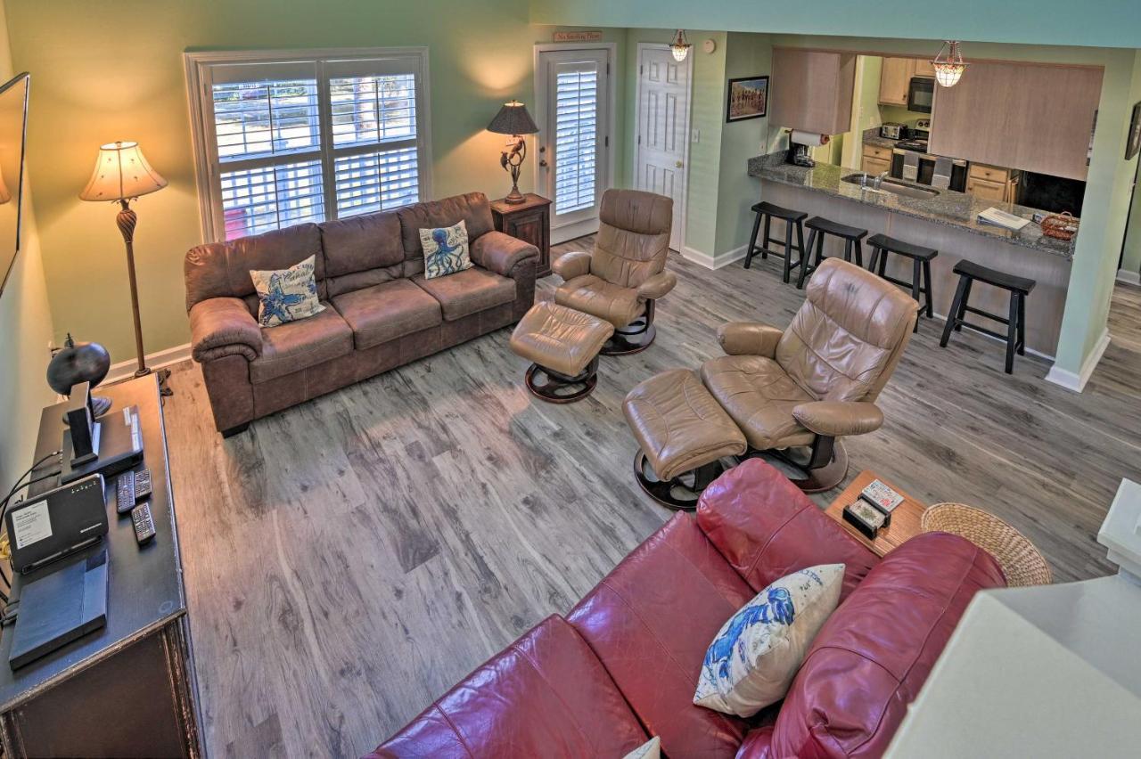 Surfside Beach Home Base Steps To Pool And Ocean! شاطئ ميرتل المظهر الخارجي الصورة