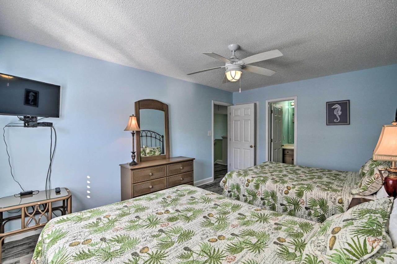 Surfside Beach Home Base Steps To Pool And Ocean! شاطئ ميرتل المظهر الخارجي الصورة
